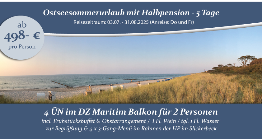 Ostseesommerurlaub
