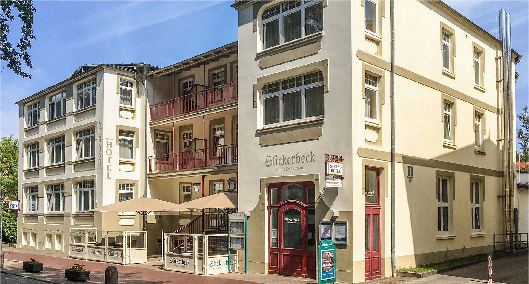Aussenansicht Strandhotel